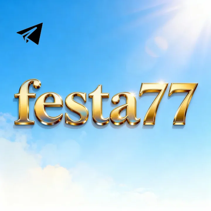 Canal oficial da festa77 no Telegram